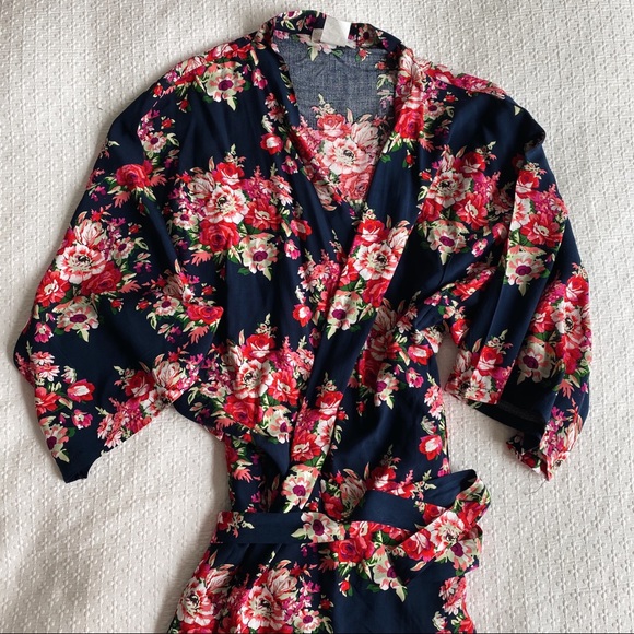 FLORAL ROBE - Picture 5 of 6